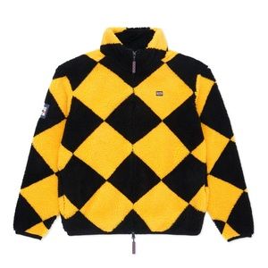 Rowing Blazers Yellow + Black Sherpa Fleece